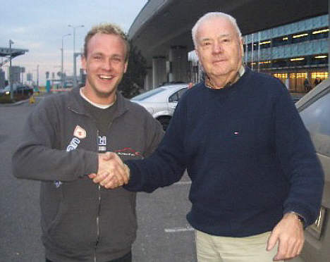 Michael Holden og Vaclav Bervid.